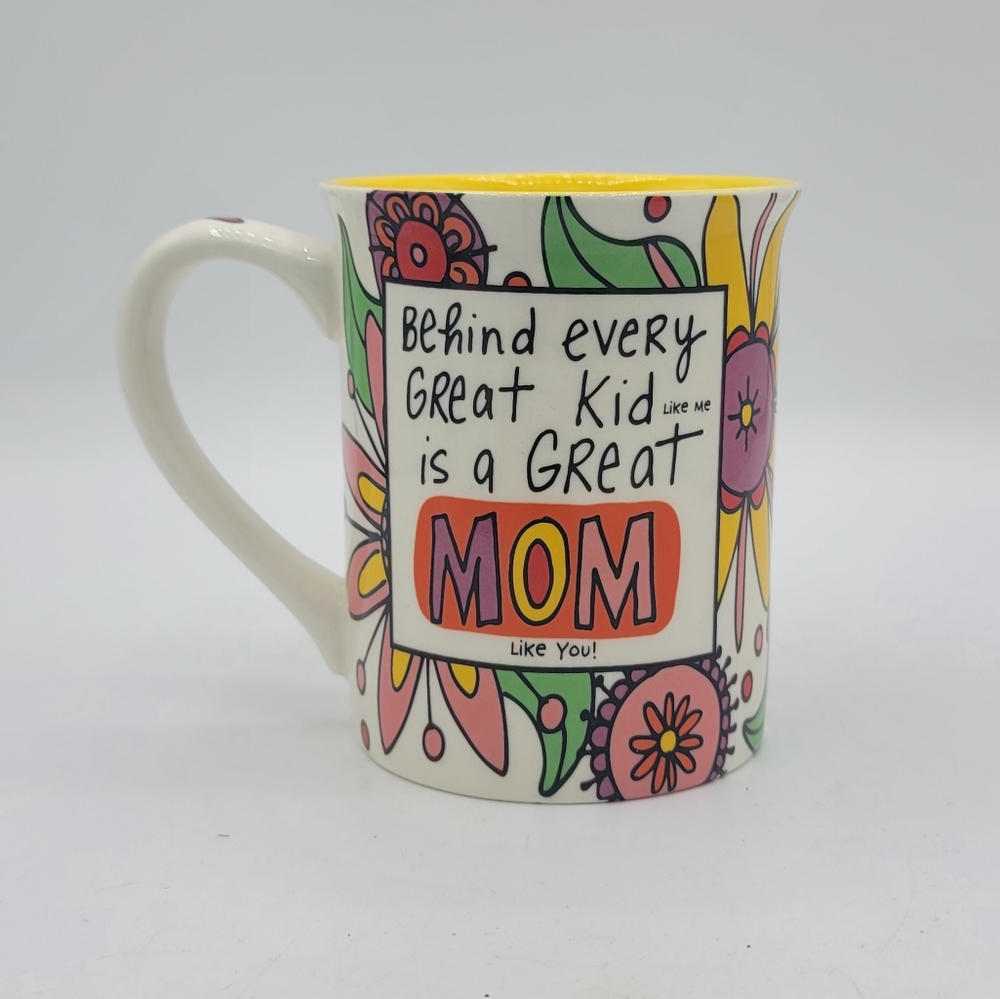 Our Name is Mud MOM Mug Lorrie Veasey Funny Floral Gift Like Mother Like Child - Picture 3 of 9